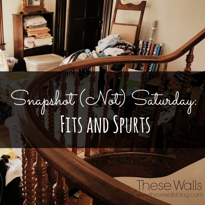 These Walls - Snapshot Not Saturday - Fits and Spurts